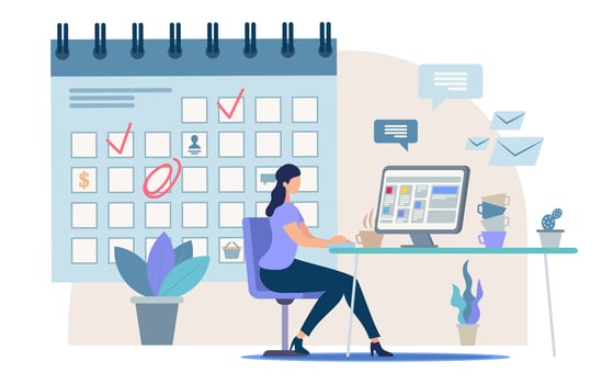 Managing leave of absence administration digitally
