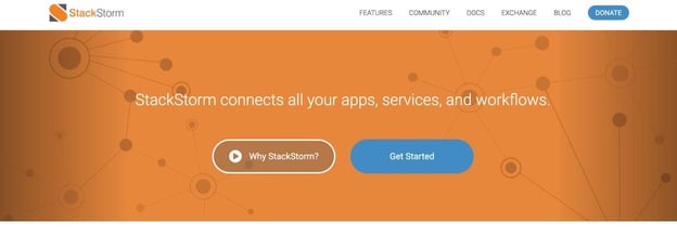 Open source low code platform: Stackstorm