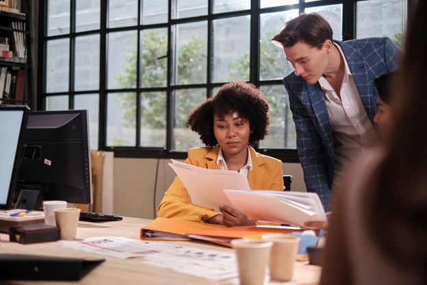 FMLA eligibility: employee consulting his boss