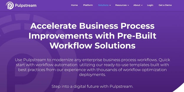 Pulpstream website